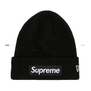 Supreme x New Era FW25 Box Logo Beanie